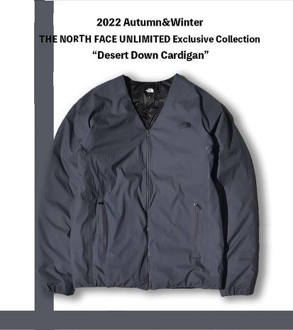 ★☆　THE NORTH FACE UNLIMITED Exclusive Collection　デザート ダウン カーディガン　XL　新品未使用　完売品　☆★