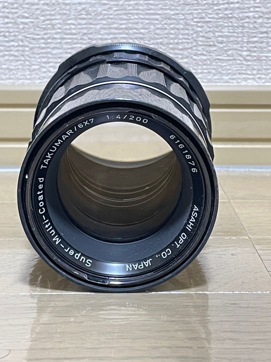 最旬ダウン pentax67 PENTAX フィルム付き 67後期型 動作確認済み