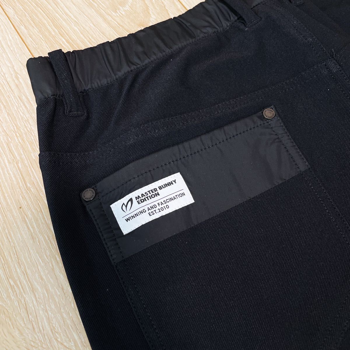 新品 マスターバニー パンツ 7 メンズ ブラック 大きいサイズ XXL パーリーゲイツ マスターバニーエディション 正規品
