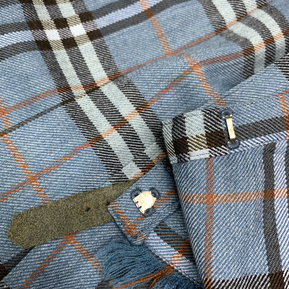 BURBERRY BLUELABEL ラップスカート FLF42-626 現状お渡し サイズ36