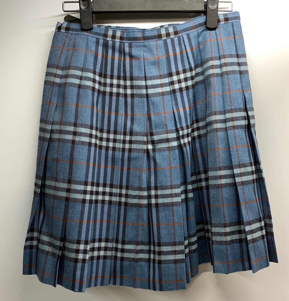 BURBERRY BLUELABEL ラップスカート FLF42-626 現状お渡し サイズ36