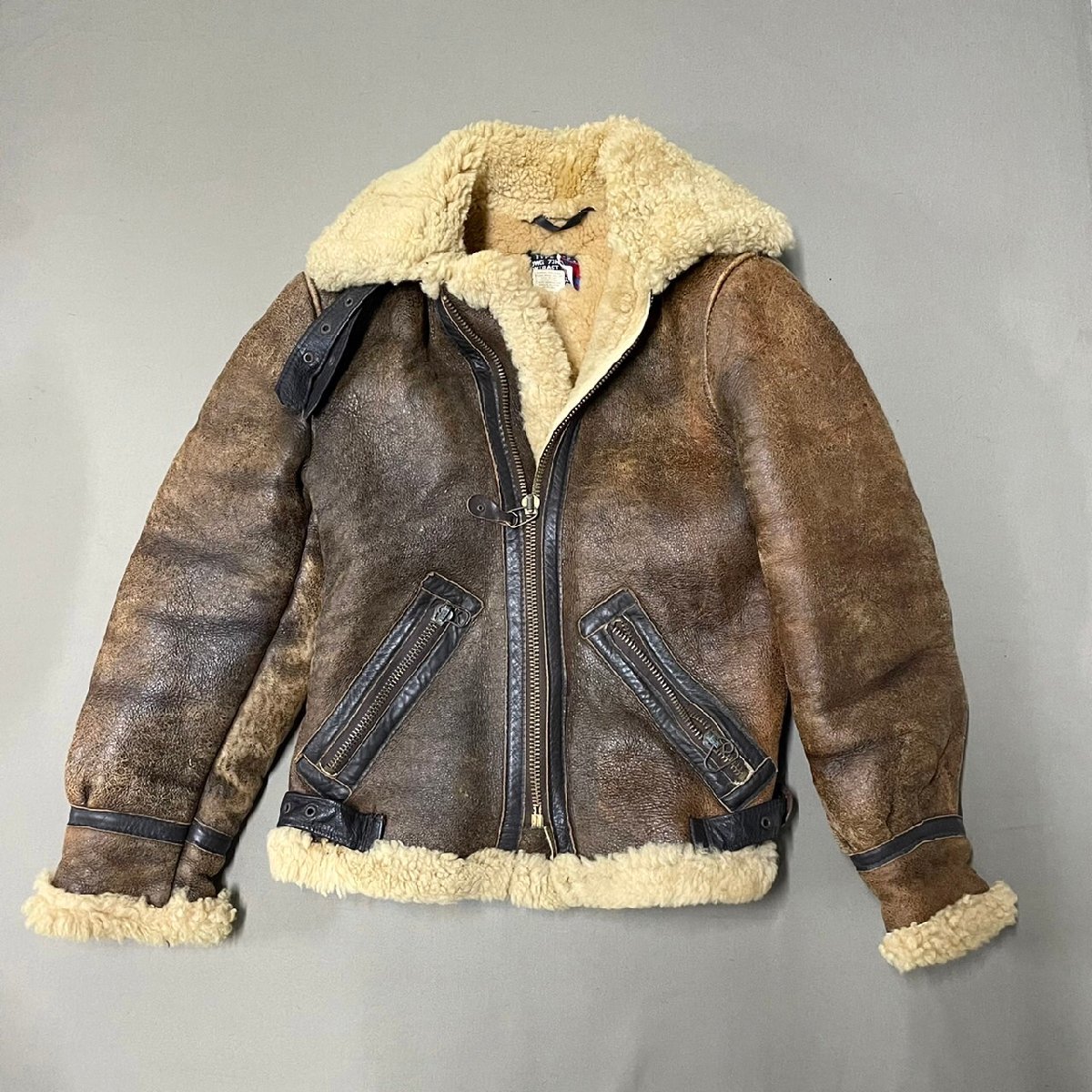 Yahoo!オークション - USA製 schott ショット TYPE-B9 羊革 Yahoo!オークション - USA製 schott ショット TYPE-B9 羊革