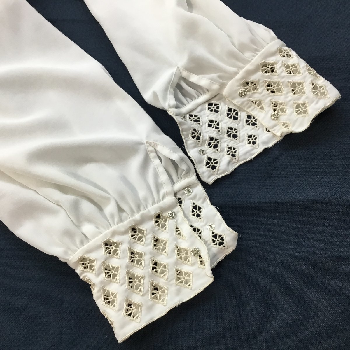 ハナエモリ HANAE MORI 刺繍 ブラウス シャツ 超人気新品 mpcgexpress.com