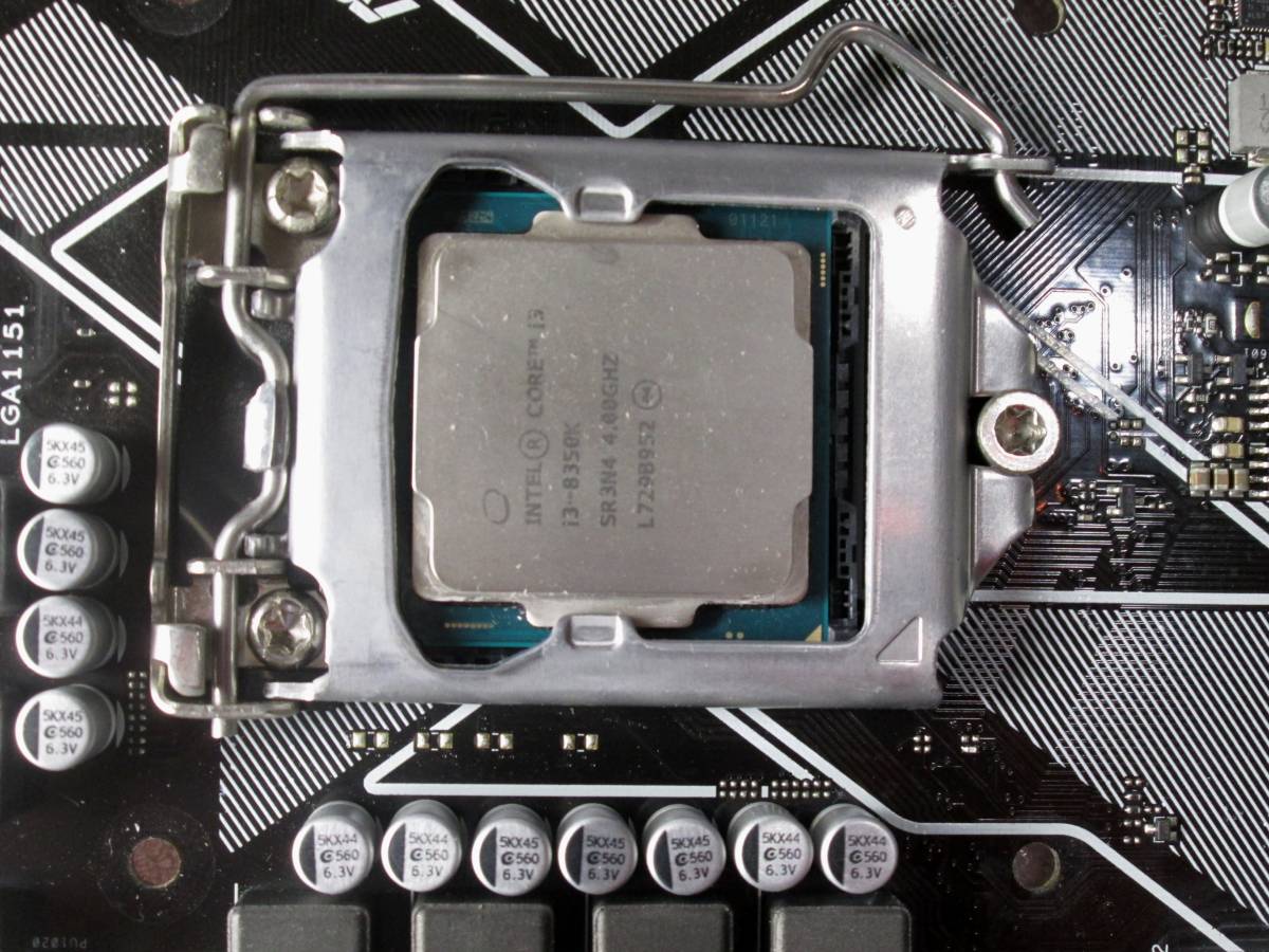 〓〓■Z370-P i3 8350K (4GHz)付★動作確認済_画像5