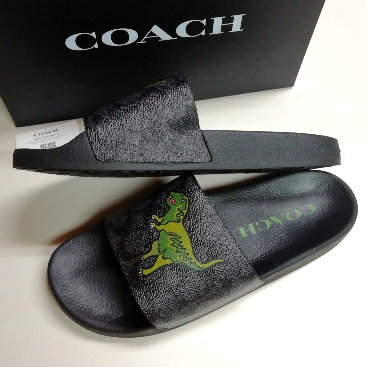 正規品 COACH CF302-9 コーチ 百貨店商品 メンズ サンダル シューズ