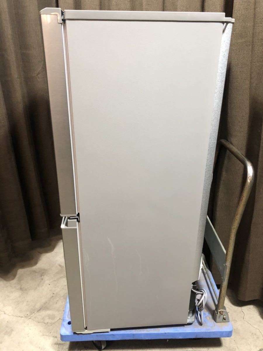AI666）AQUA アクア ノンフロン冷凍冷蔵庫 126L AQR-13J シルバー 2020年製_画像6
