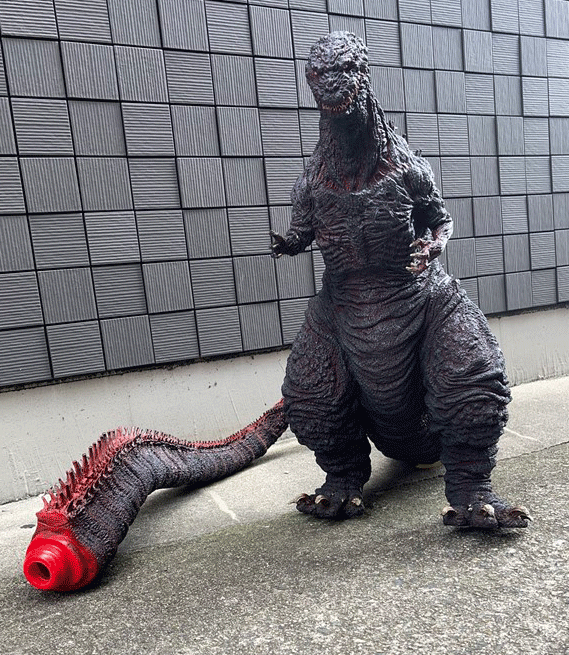 庵野秀明プロデュース「シン・ゴジラ」第4形態雛形レプリカ