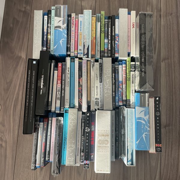 100円スタート!◇お得!!邦楽・洋楽 まとめて63本セット◇Blu-ray