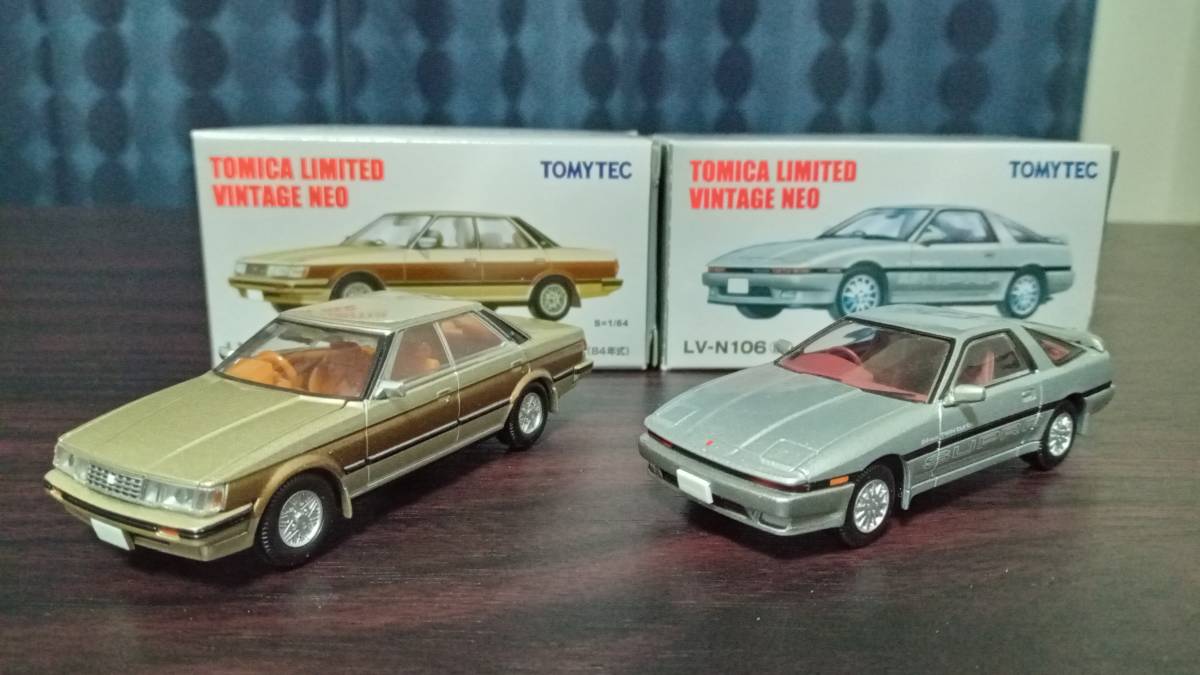 沸騰ブラドン トミカ リミテッド ヴィンテージ ネオ スープラ 2台