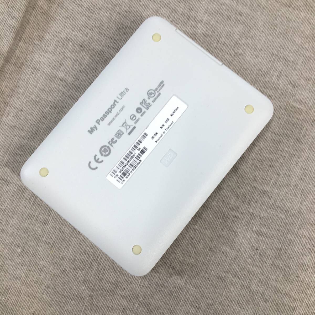 現状品 WD HDD ポータブルハードディスク 2TB My Passport Ultra