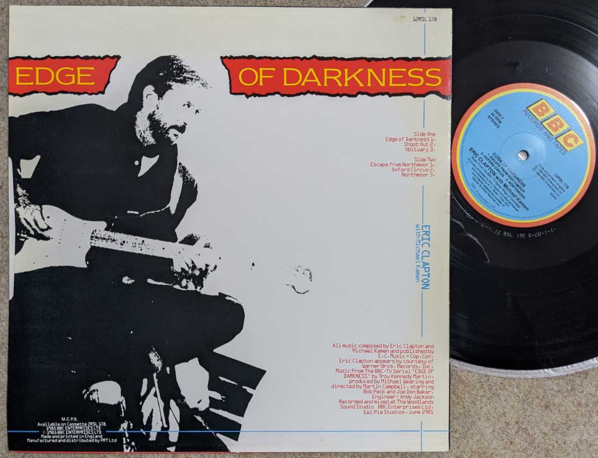 Eric Clapton-Edge Of Darkness★英BBC Orig.盤/デッド・ストック新品_画像2