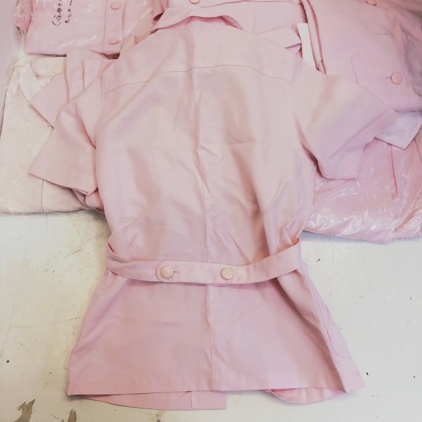 クリーニング済 ナース服 大量 まとめ カーディガン ピンク 上下セット ズボン パンツ 看護師 コスプレ ナース 制服の画像3