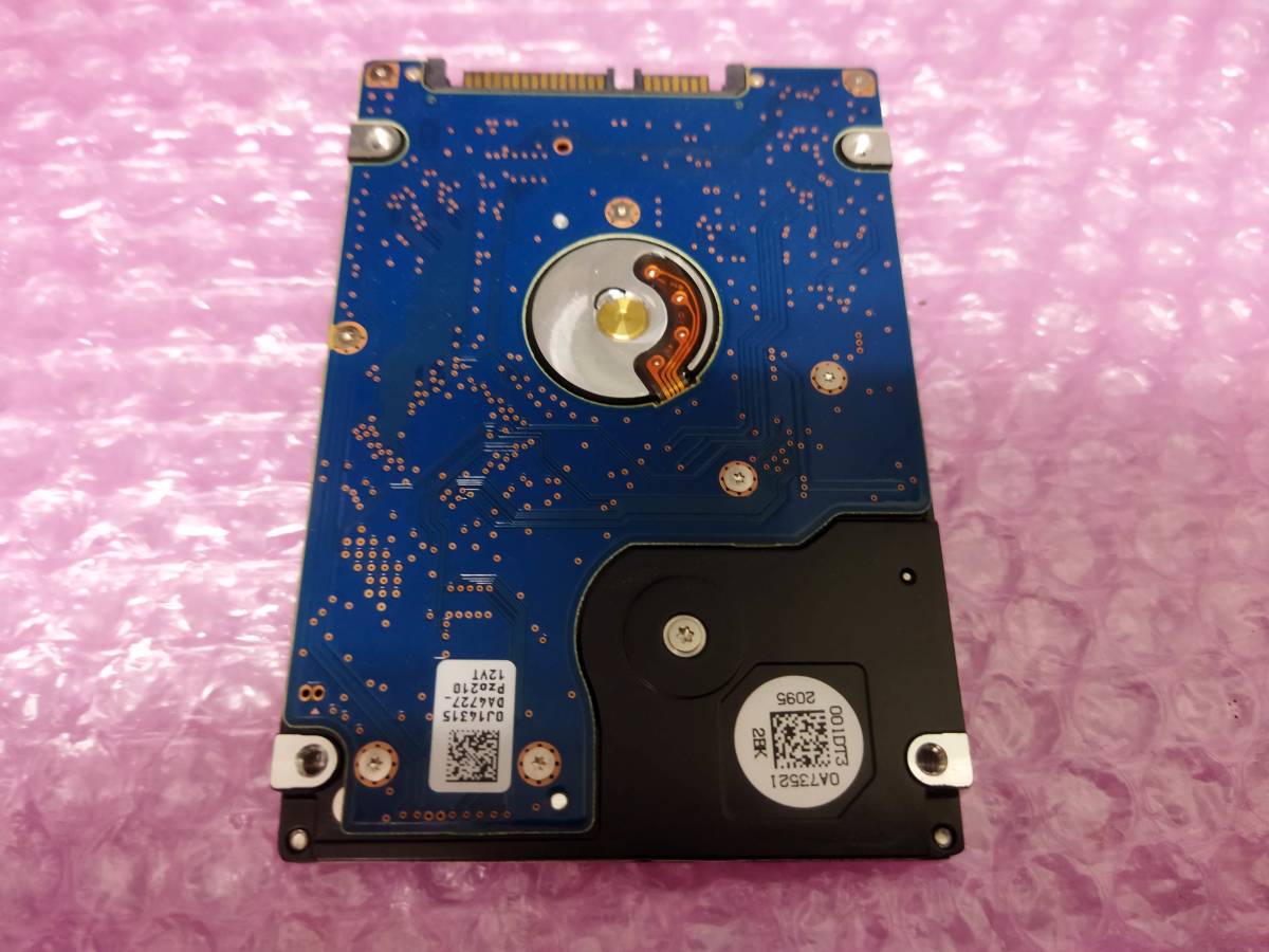 健康状態 正常確認 HDD HITACHI HTS547575A9E384 750GB SATA_画像2