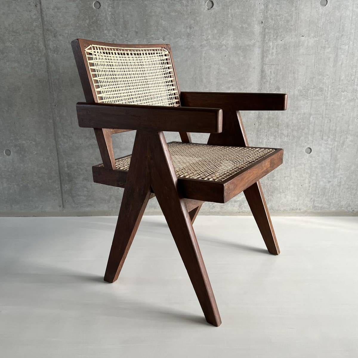 オリジナル Pierre Jeanneret ピエールジャンヌレ オフィスチェア