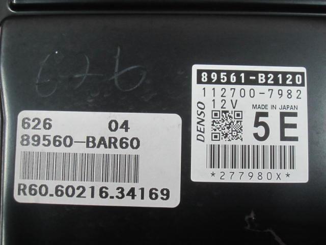 ※ タント DBA-LA600S エンジンコンピューター KF-VE 走行距離 25,029㎞ 89561-B2120 89560-BAR60_画像5