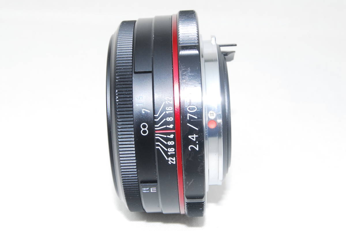 ★良品★ペンタックス HD PENTAX-DA 70mm f2.4 Limited ブラック 元箱付き♪_画像3