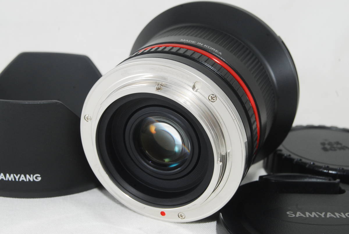 絶妙なデザイン ソニー CS NCS F2.0 サムヤン12mm ☆極美品☆SAMYANG