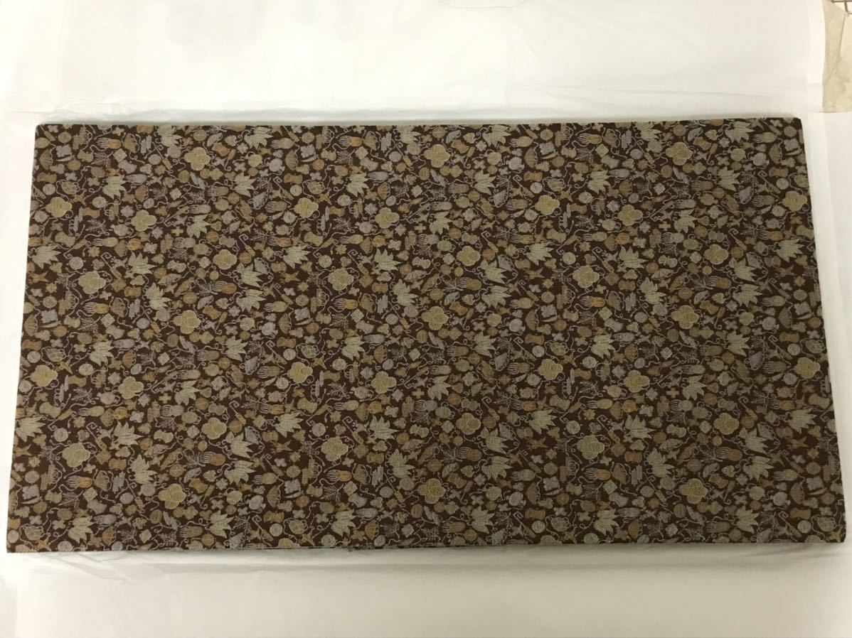 人気新品入荷 未使用品 着物 帯 正絹 仕立て上がり オシャレ袋帯 たとう紙