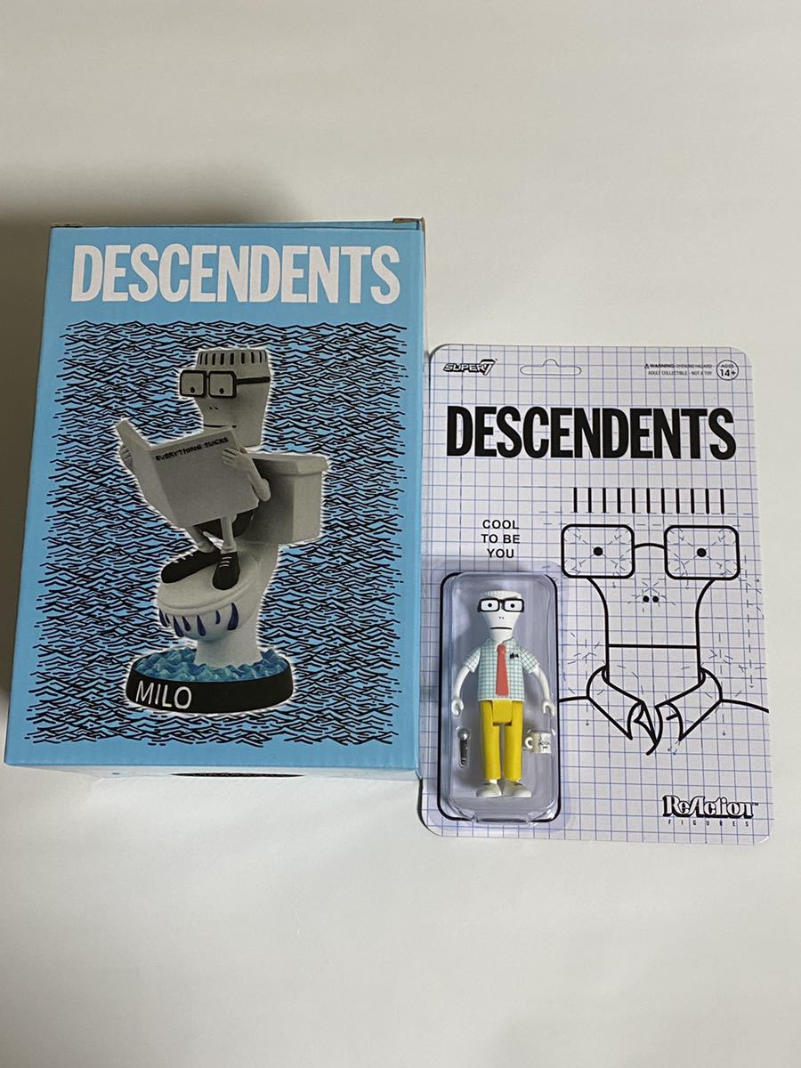 新品 ディセンデンツ フィギュア マイロ DESCENDENTS Milo Everything Sucks Bobble Headの画像1