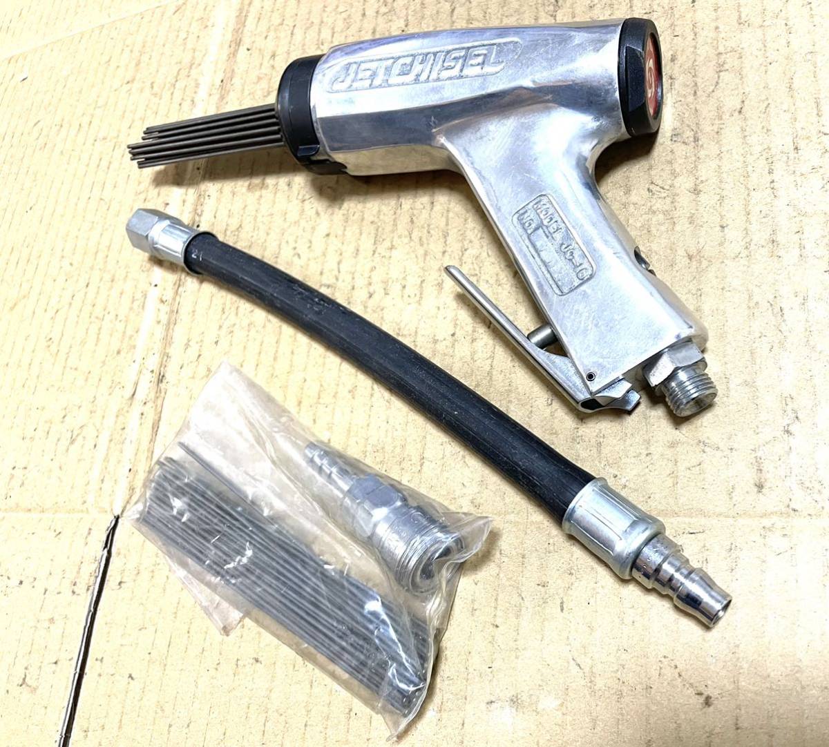 日東工器株式会社ジェットタガネ 剥離作業JEX-66-