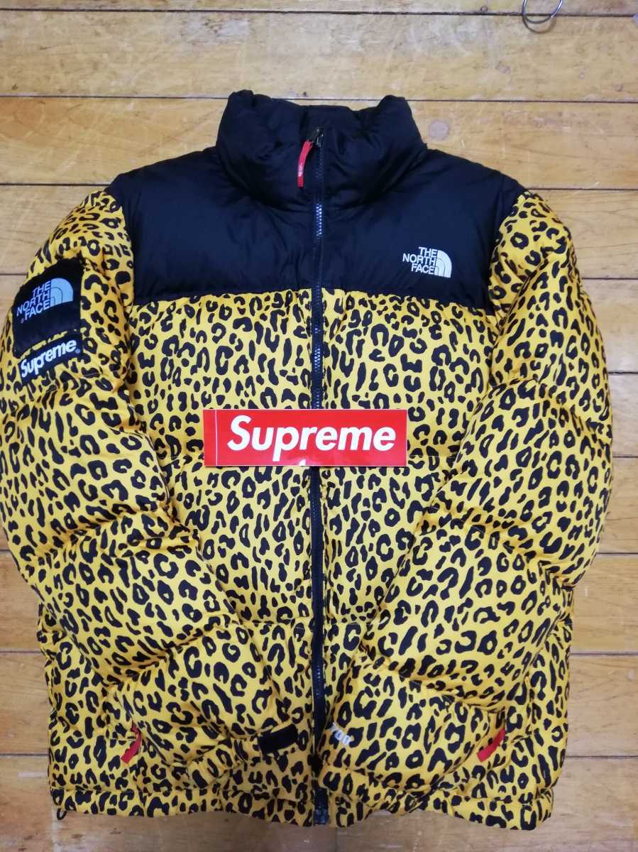 希少サイズXL 11awシュプリームSupreme NorthFace Leopard Nuptse