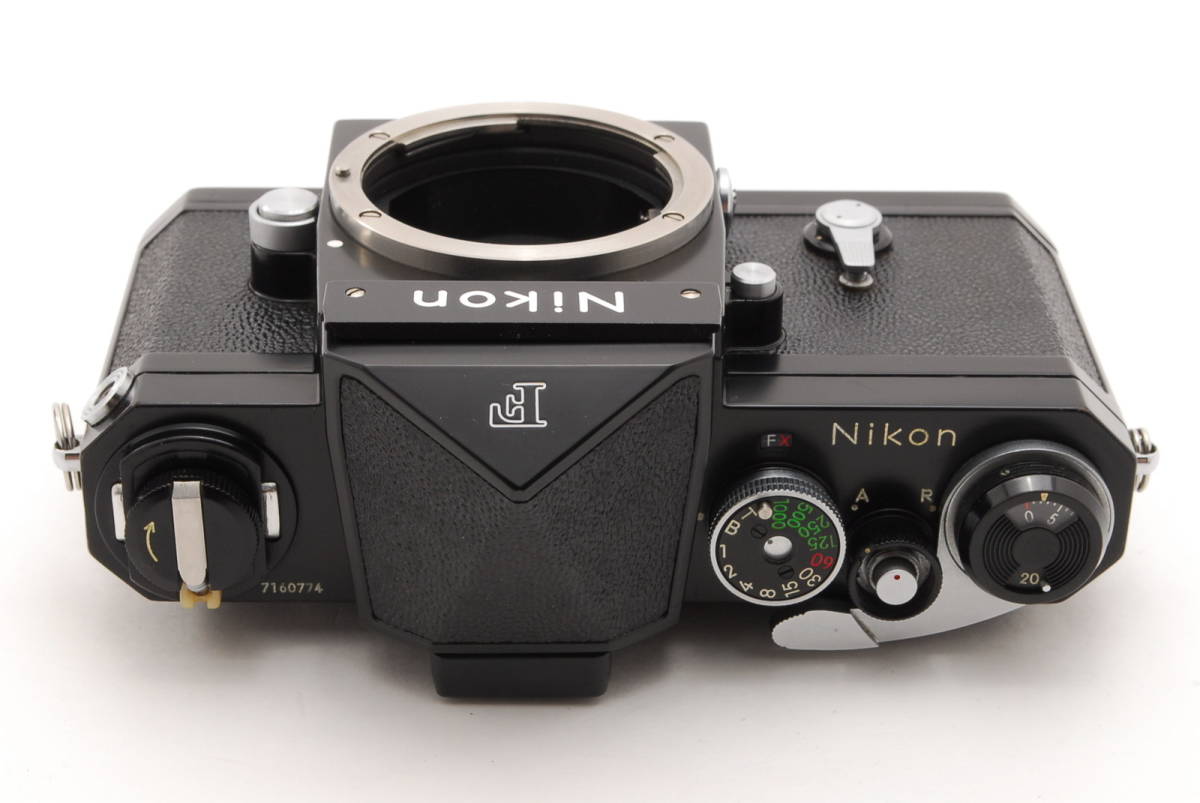 [AB-品]NIKON F アイレベル★ペンタ綺麗★ブラック★初代★ボディ★4625_画像6