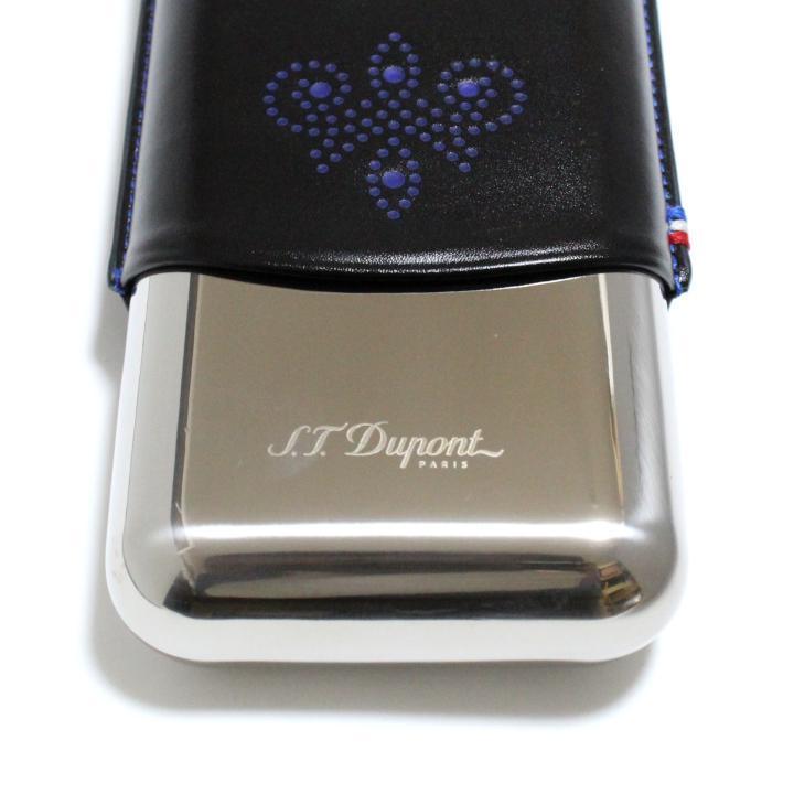 公式の デュポンS.T.Dupont 183012ダブル シガーケース葉巻入れ 2本用