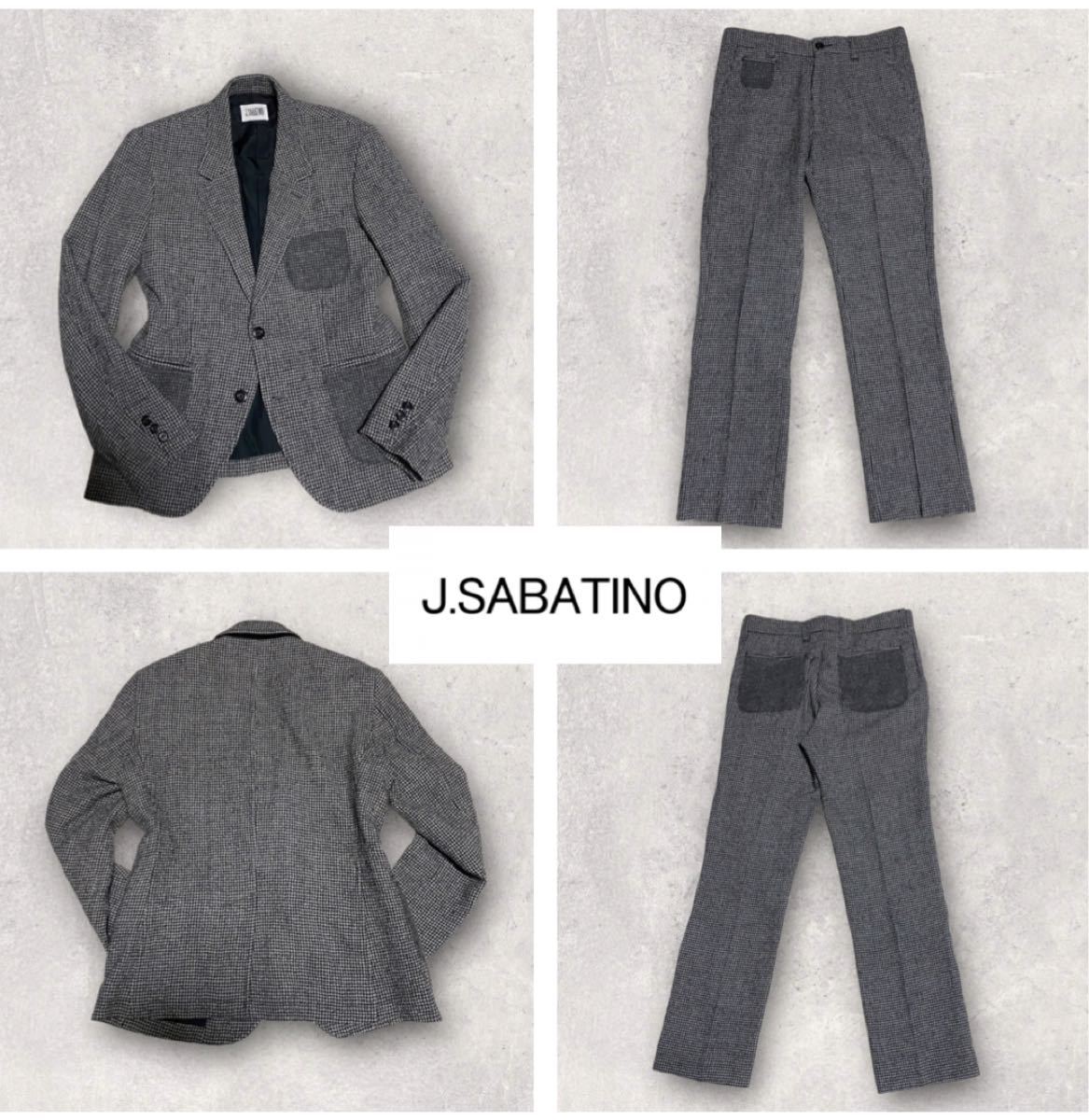 美品！【J.SABATINO/ジェイサバティーノ】セットアップ　カジュアルスーツ　セットアップスーツ　メンズスーツ