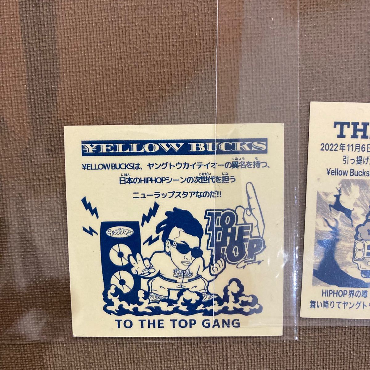 充実の品 ¥ellowBucks TheSHOW'22 限定ステッカー3枚セット fawe.org