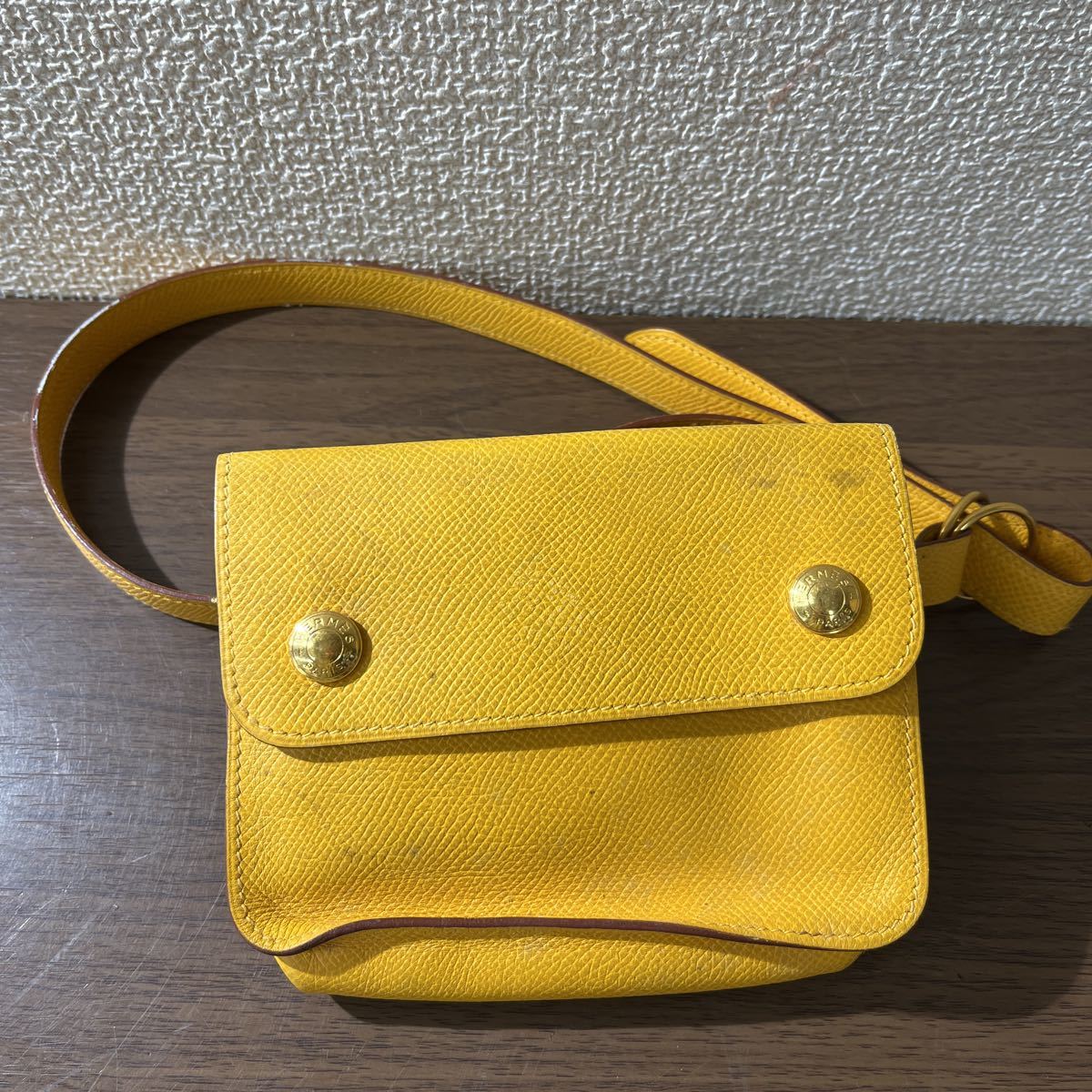 ヤフオク! - *1円スタート*HERMES エルメス ウエストポーチ シ...