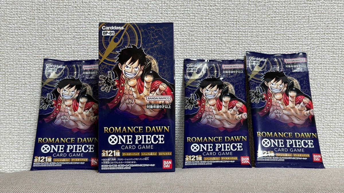 未開封BOX】 ONE PIECE カードゲーム ROMANCE DAWN ワンピースカード