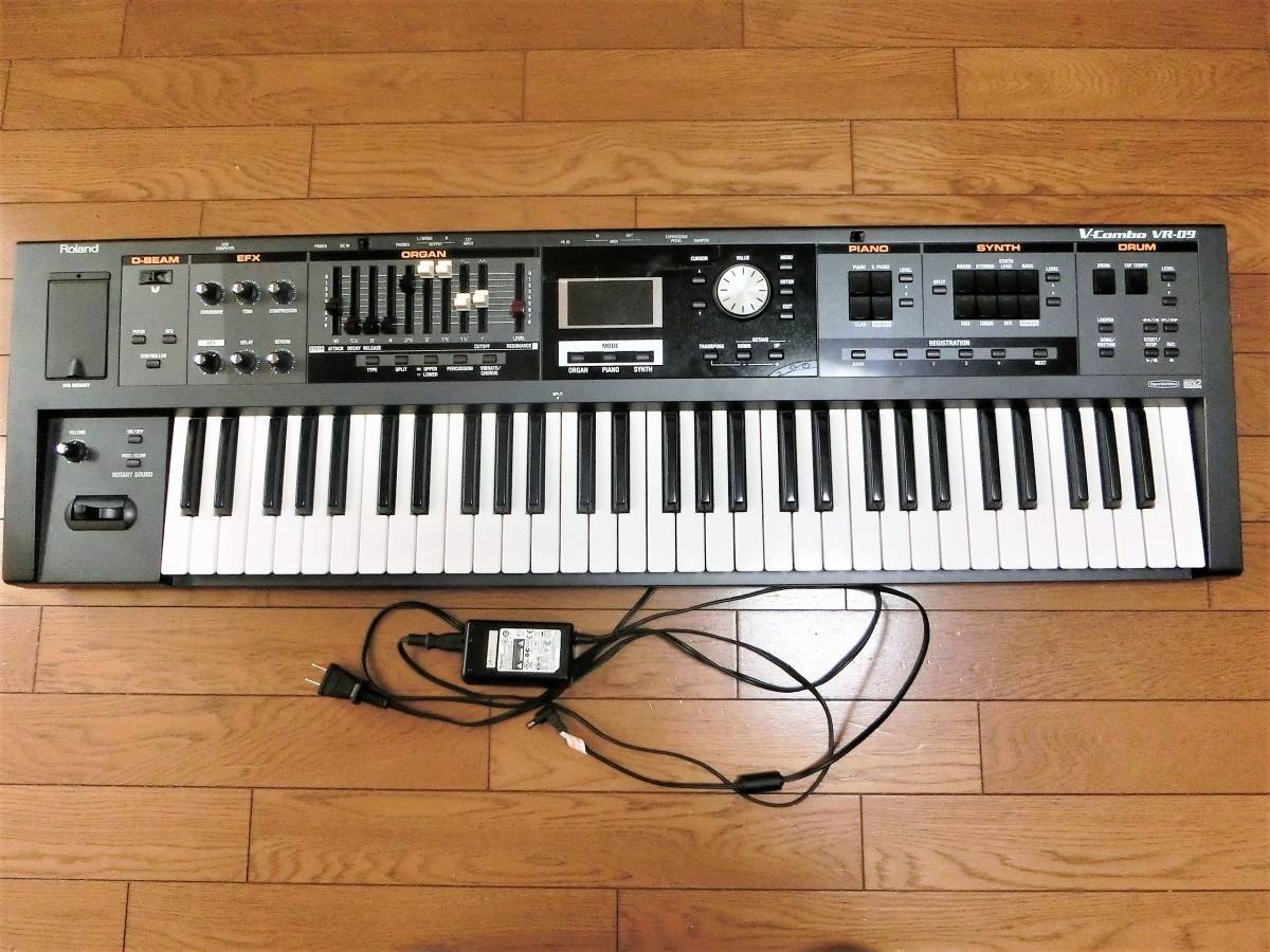 ファッション Roland VR-09 ステージピアノ コンボキーボード