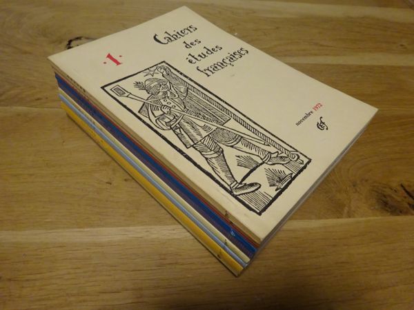 『ふらんす手帖』１～8、15、18（10冊）ふらんす手帖編集部　1972～1989年　渡辺一夫