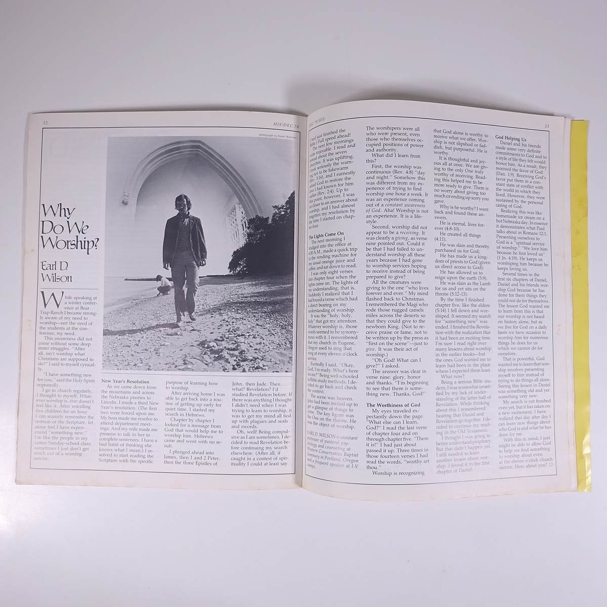 【英語洋書】 HIS ヒズ 聖下 1978/12 雑誌 キリスト教 クリスチャン_画像8