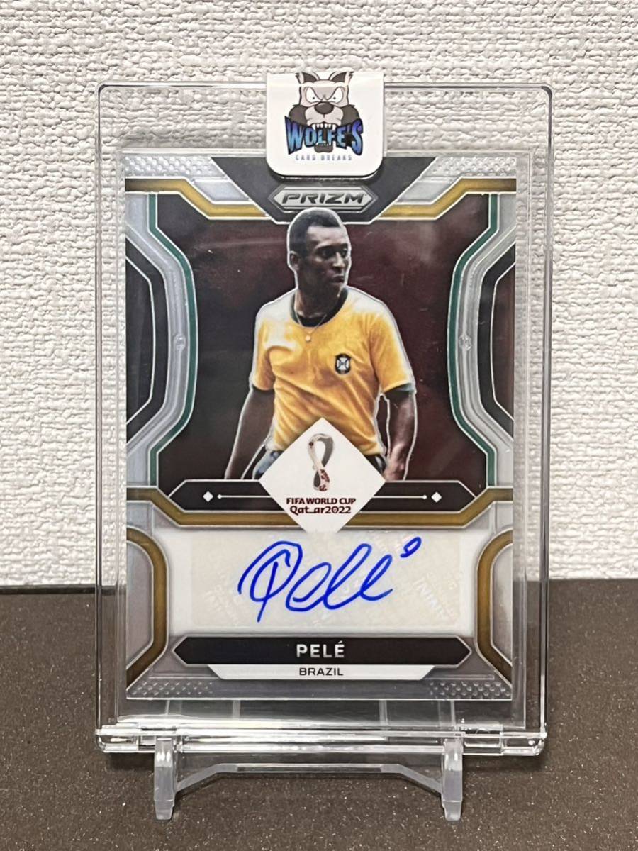 2022 Panini Prizm FIFA WORLD CUP QATAR Pele ペレ 直筆サイン AUTO