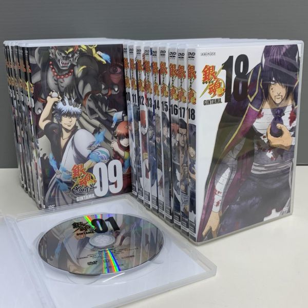 新品ケース 銀魂 アニメ 全話(1話~367話)+劇場版 DVD104巻 大割引 scdp.cm