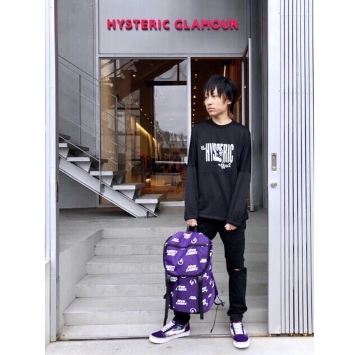 レア！入手困難！HYS LIGHT総柄 ヒステリックグラマー サークルガール リュック パック バッグ バックHYSTERIC GLAMOUR  パープル 紫色 男女