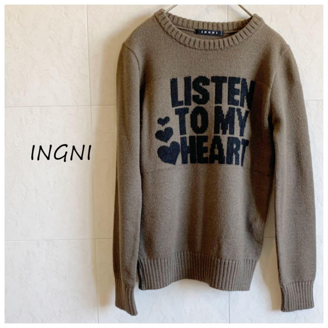 INGNI wing tea knitted MA82post