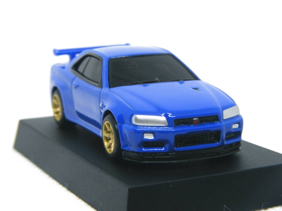 ワンダ歴代名車コレクション　1/72 スカイラインGT-R(BNR34)　ダイキャスト_画像5