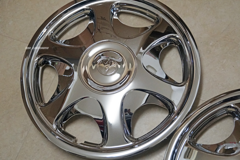 US Toyota original option 15 -inch chrome wheel cap cover 2 sheets only USDM North America JDM TOYOTA 92-96 / 97-01 CAMRY Camry other 