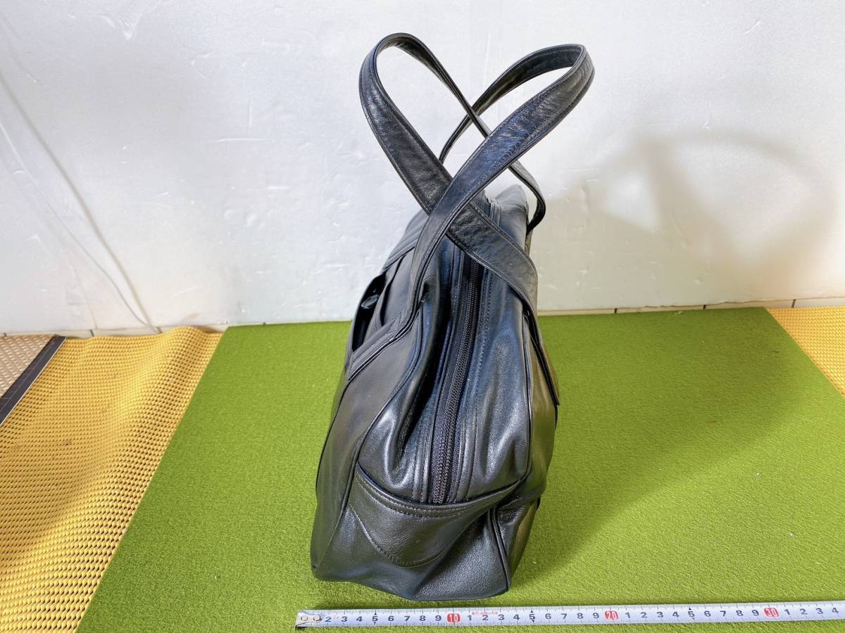  ценный MARUEM maru M Mini Boston ручная сумочка сумка черный вставка примерно 14cm товары долгосрочного хранения текущее состояние товар 