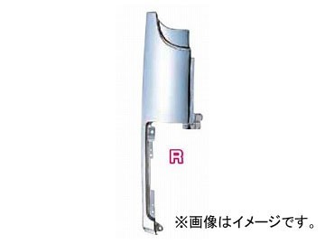 ジェットイノウエ コーナーパネル クロームメッキ 右側 571441 三菱ふそう 4t NEWファイター 1999年04月～2005年10月_画像1