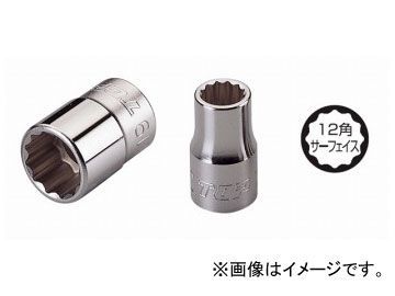 トップ工業/TOP ソケットレンチ用ソケット（差込角9.5mm） S-324 JAN：4975180771445_画像1