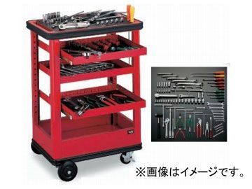 トネ/TONE ワークキャビンセット レッド 全85点 品番:TC1600