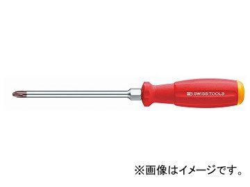 PB SWISS TOOLS スイスグリップ プラスドライバー 根元六角付き 品番：8193-2-100 JAN：7610733079001