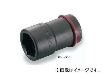 トネ/TONE 25.4mm（1”） ホイルナットコンビソケット 品番：8A-3820_画像1