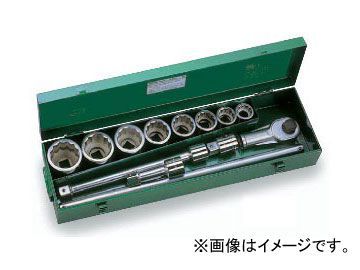 格安販売の トネ TONE 25.4mm 1” ソケットレンチセット 13点 品番