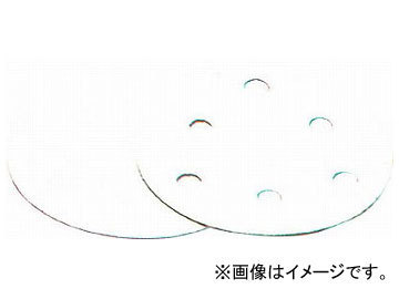 三共理化学/SANKYO ピーエスペーパー 円型穴なし PNAD#40-125 ＃40 125mm 入数：100枚_画像1