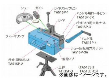 タスコジャパン ガイドストップピン TA515P-1_画像1