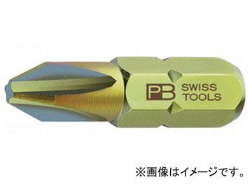 PB SWISS TOOLS プラスビット（ショート） 品番：C6-190-4 JAN：7610733019922_画像1